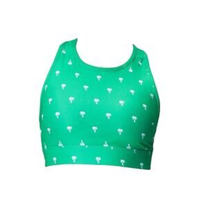 Fabletics Women's Trinity High Impact Sports Bra Green XXL / 1X